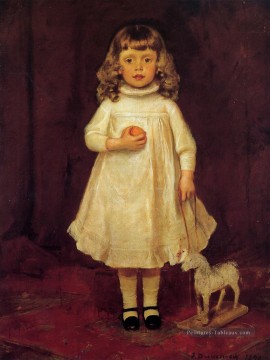F B Duveneck en portrait d’enfant Frank Duveneck Peinture à l'huile
